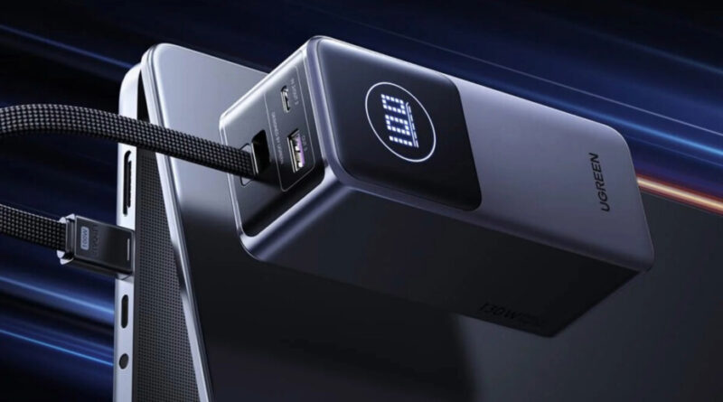 Batterie externe 130W à 38% de réduction, fini les pannes.