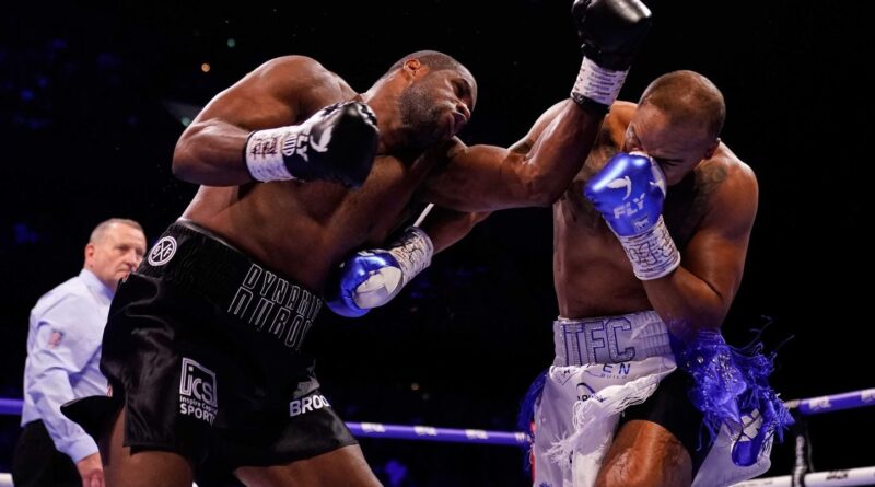 Boxe : Daniel Dubois décroche la ceinture WBO poids lourds