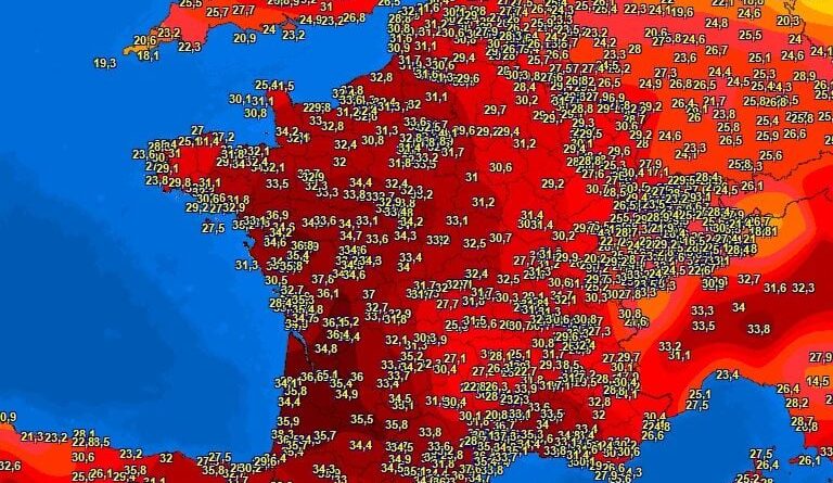 Canicule : La violence des climatosceptiques face aux cartes « trop rouges »