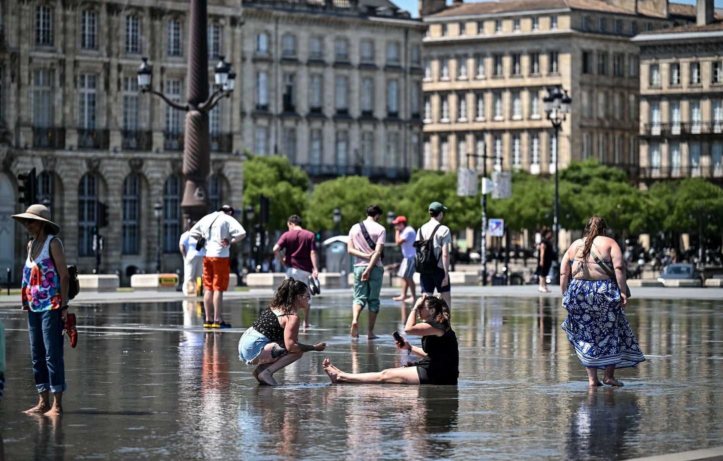 Canicule : mercredi, records de chaleur à Bordeaux, Carcassonne, 36ºC