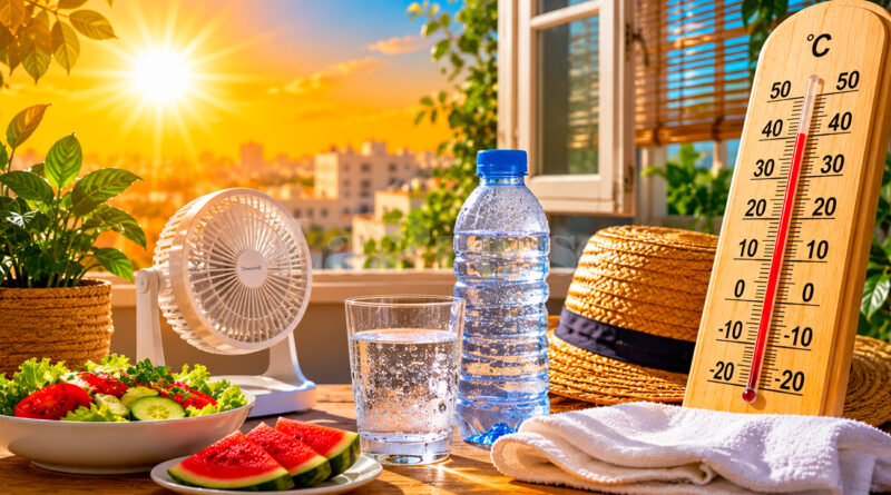 Chaleur et canicule : guide de survie pour un été frais