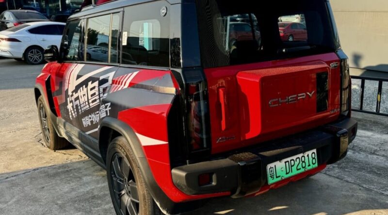 Chery Fulwin X3 Plus : un SUV électrique à 11 000 € en Chine