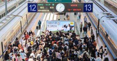 Chine : 25 millions de voyageurs en train le 1er mai 2023