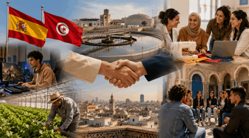 Coopération espagnole en Tunisie : 25 millions d'euros pour relancer l'ambition