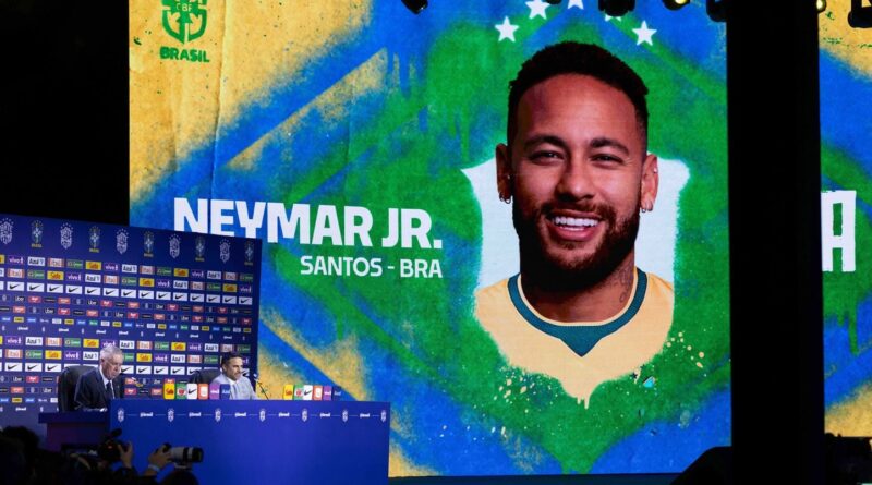 Coupe du monde de football : Neymar retenu par Ancelotti pour le Mondial au Brésil