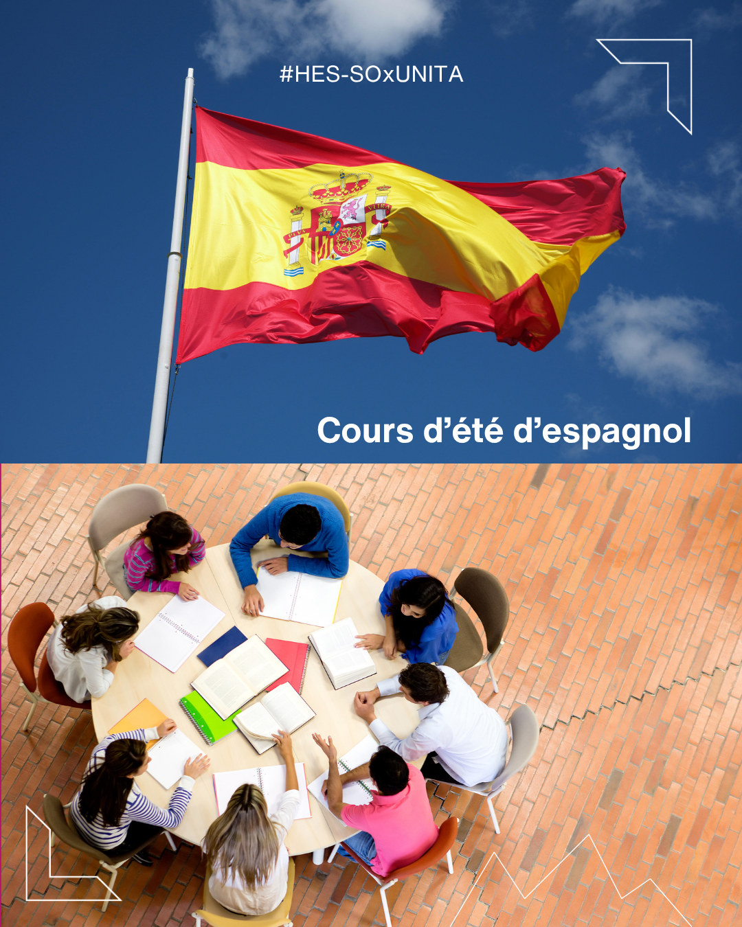 Cours d'espagnol à Jaca durant l'été 2023