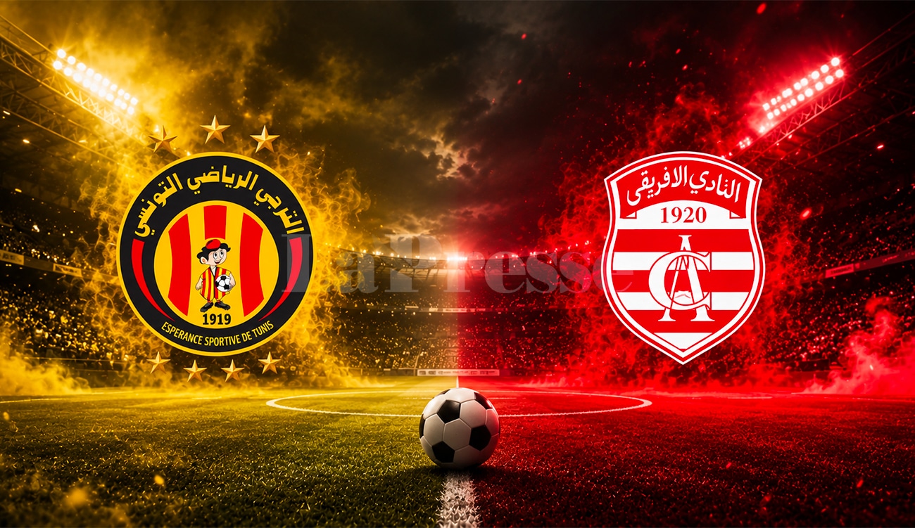 Derby de Tunis : suivre en direct le choc EST–CA.