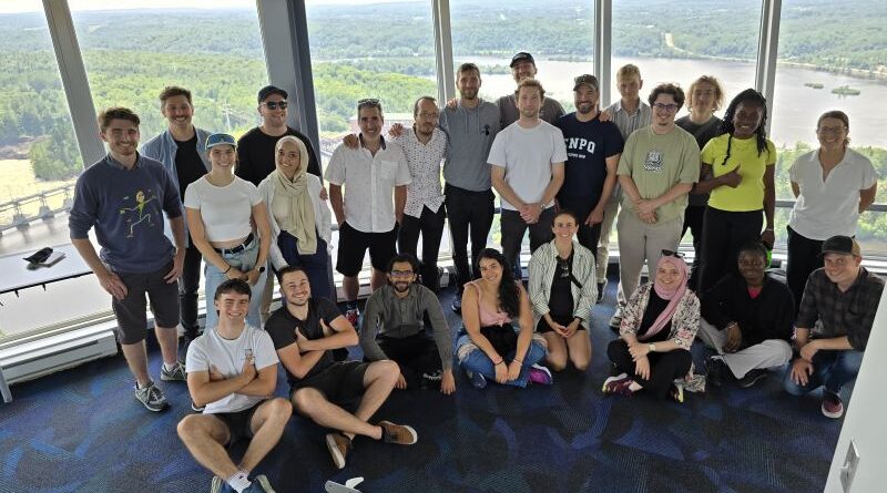 Des étudiant·es du Master en Engineering à l'École internationale d'été au Québec