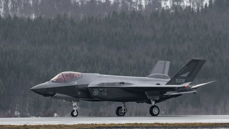 Un F-35 norvégien