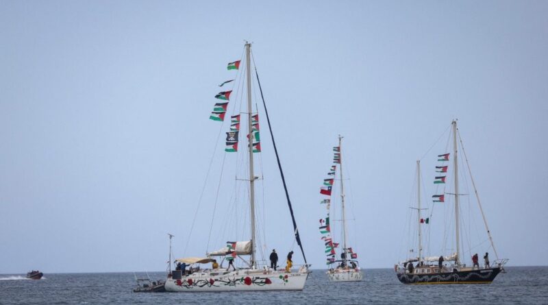 Deux militants de la « Flottille pour Gaza » ne sont pas interrogés en Israël.