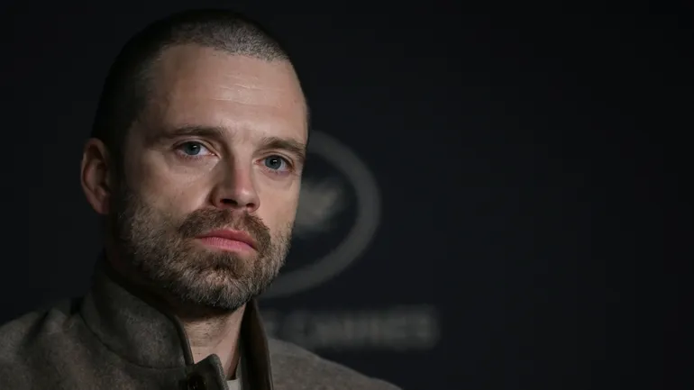 L’acteur roumano-américain Sebastian Stan lors de la conférence de presse du film"Fjord", le 19 mai 2026.