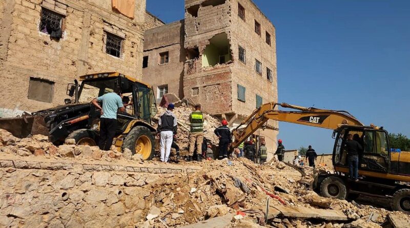 Effondrement d'un immeuble à Fès : au moins neuf morts