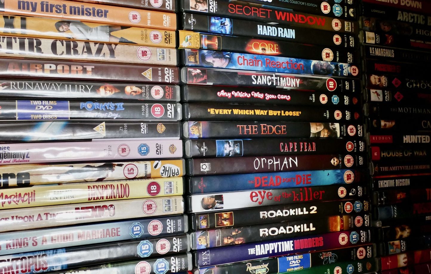 Elle ne transforme pas en secret la collection de DVD de sa grand-mère.