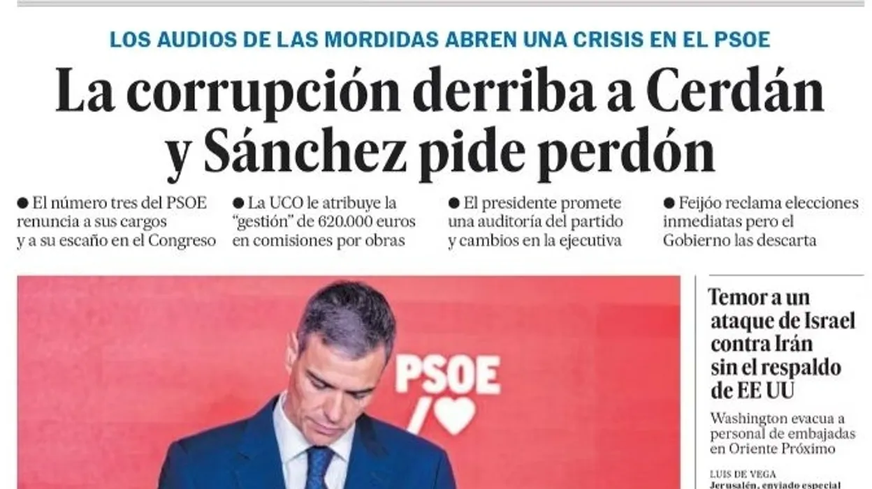En Espagne, des scandales menacent la classe politique.