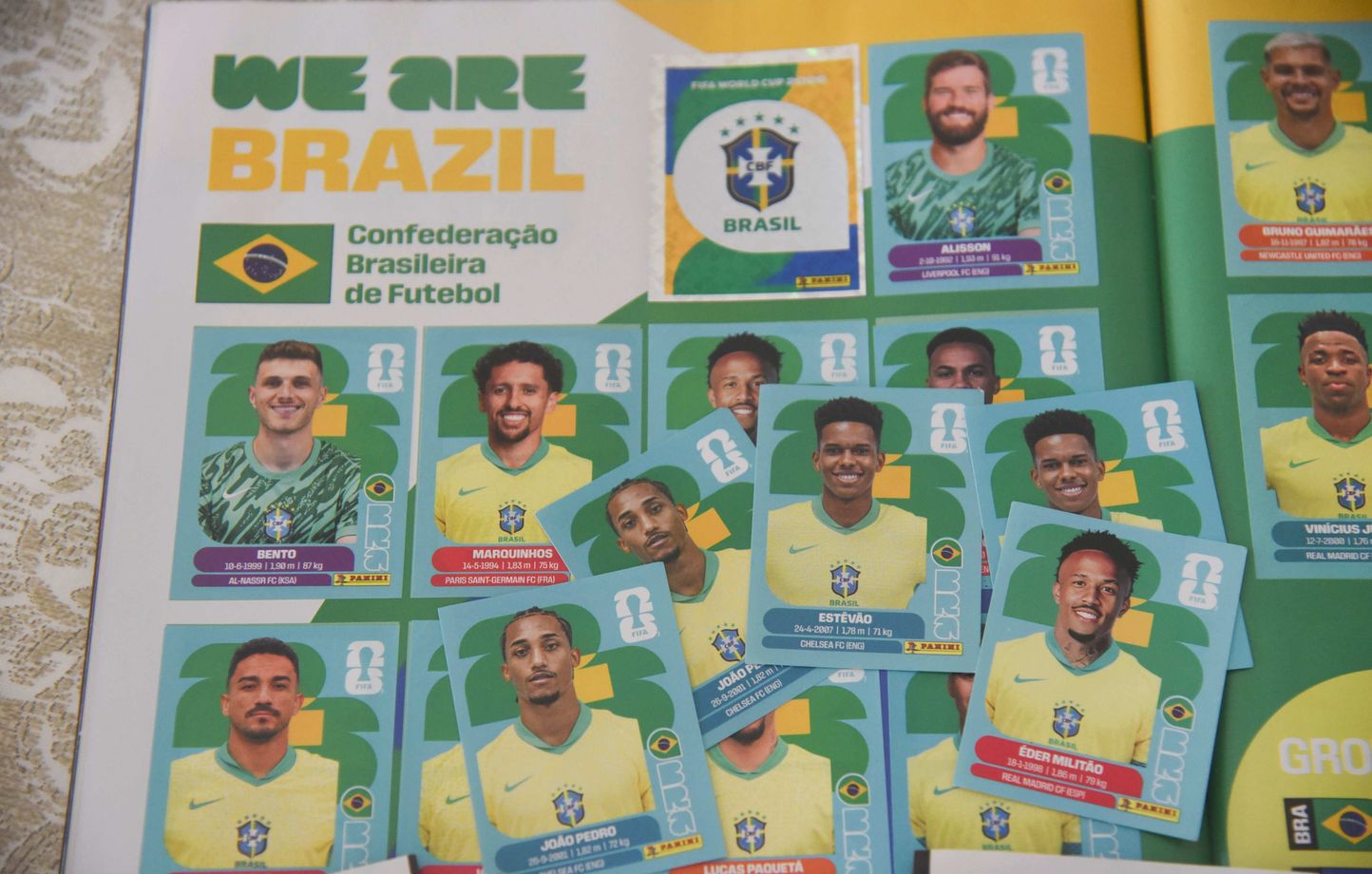 En images : Leur vignette Panini, mais pas à la Coupe du Monde