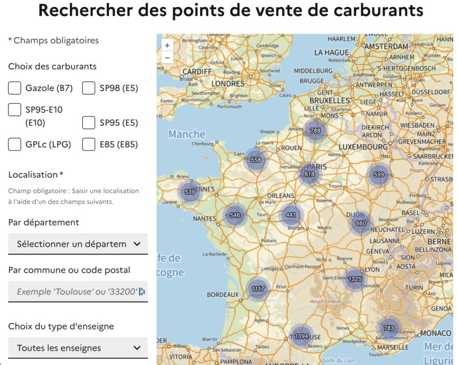 Essence pas chère : meilleurs comparateurs de prix carburant en France