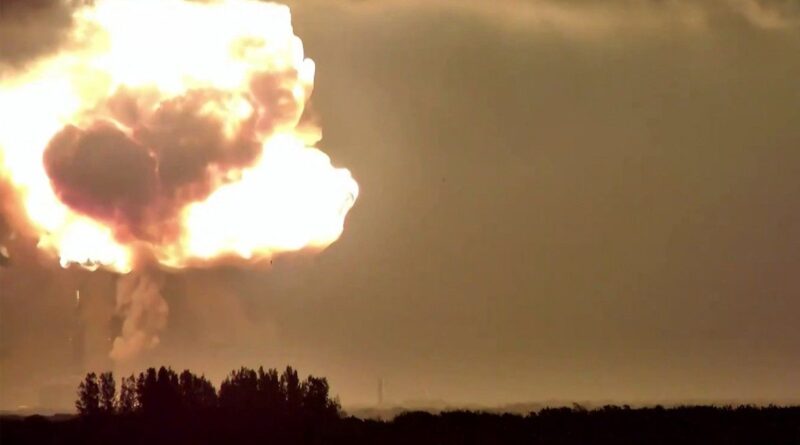 Etats-Unis : Explosion de la fusée New Glenn de Blue Origin.