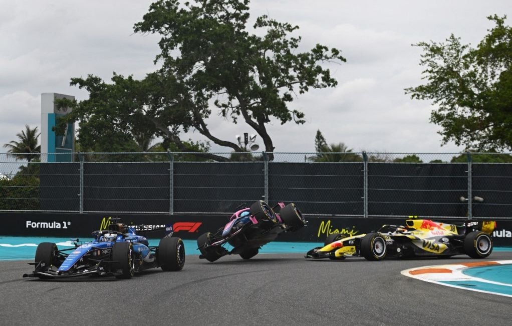 F1 : Pierre Gasly, « soulagé d’avoir pu sortir indemne » après un tonneau
