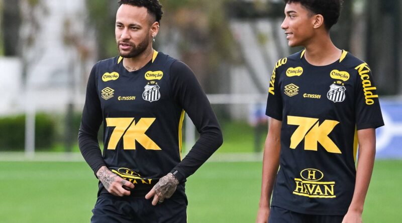 Football : Neymar aurait giflé le fils de Robinho après un dribble.