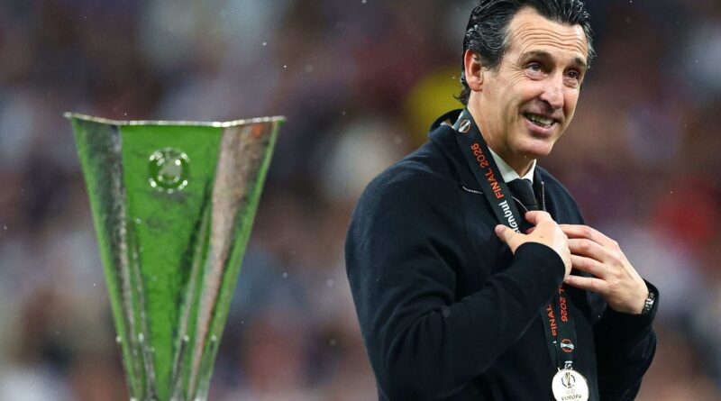 Football : Unai Emery décroche sa cinquième Ligue Europa avec Aston Villa