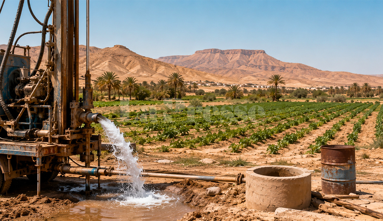 Gafsa, première pour les demandes de forage de puits agricoles en « zone rouge »