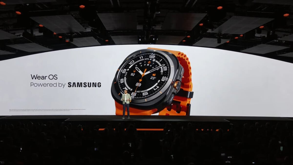 La première Galaxy Watch Ultra avait été présentée à la Galaxy Unpacked, le 10 juillet 2024