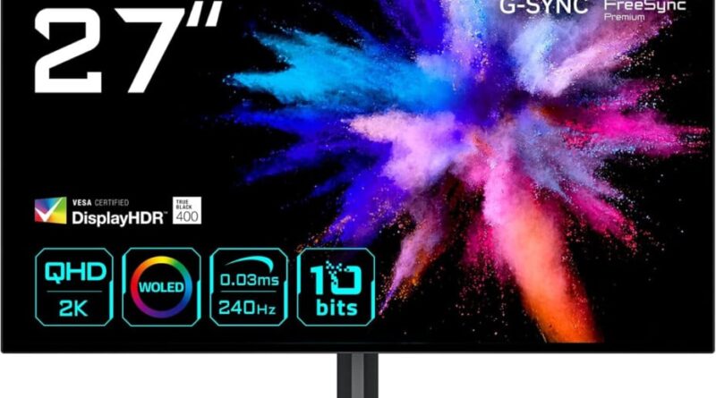 Gigabyte lance un écran PC Gaming Oled à 400 euros.