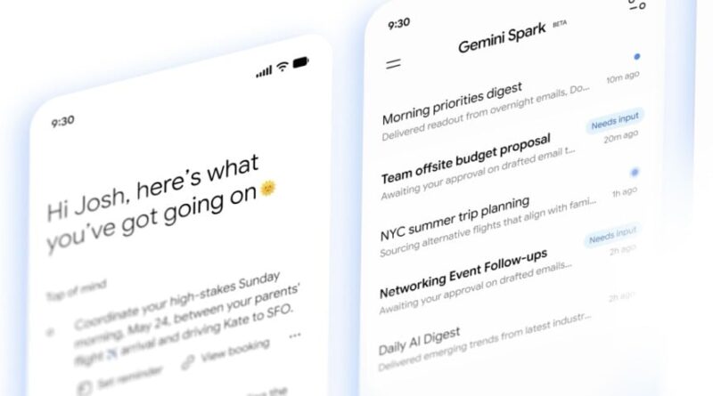 Google Gemini lance Daily Brief, résumé quotidien généré par l'IA.