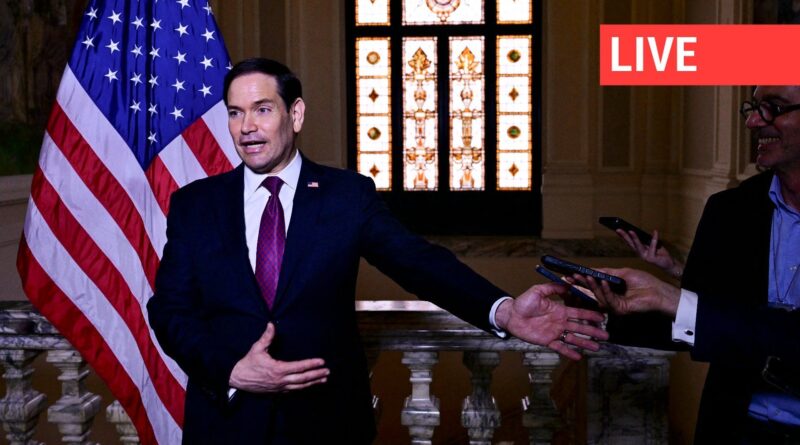 Guerre au Moyen-Orient : Marco Rubio demande un partage du fardeau européen