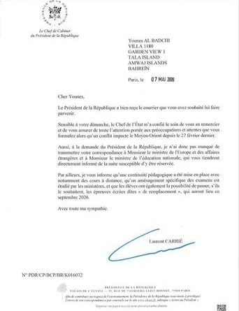 Guerre au Moyen-Orient : Un lycéen réussit à annuler le bac grâce à une pétition et une lettre à Macron