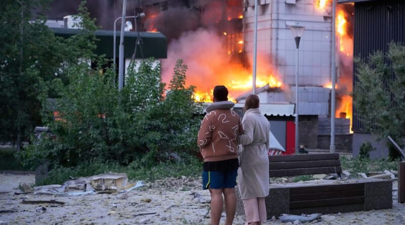 Guerre en Ukraine : Kiev bombardé par la Russie avec des missiles et des drones