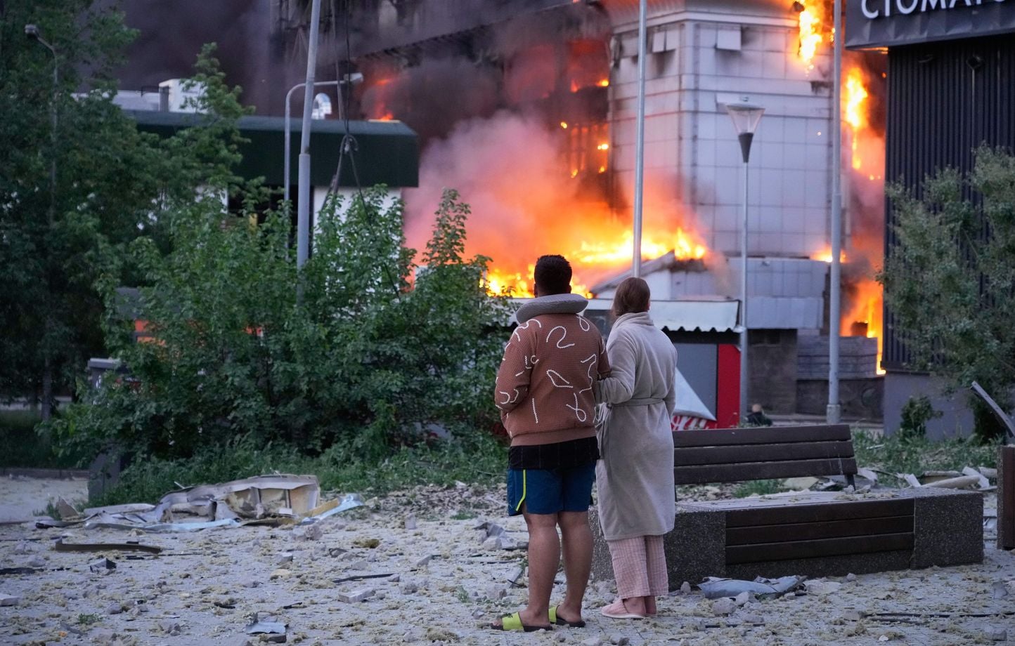 Guerre en Ukraine : Kiev bombardé par la Russie avec des missiles et des drones