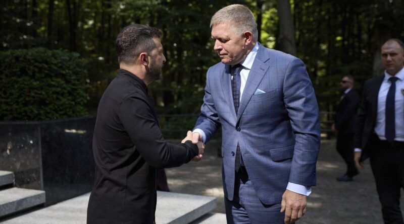 Guerre en Ukraine : La Slovaquie apporte son aide et gagne symboliquement sur terre battue.