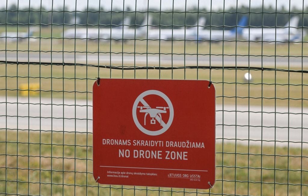 Guerre en Ukraine : Vilnius se protège durant une alerte au drone
