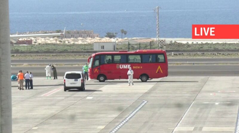 Hantavirus : premier bus de passagers espagnols du Hondius à Tenerife
