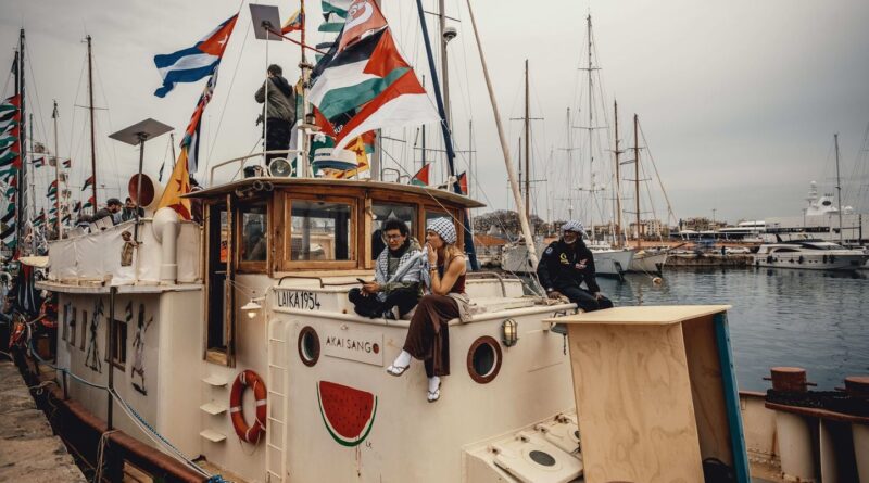 Israël : ONG dénonce violences contre deux activistes de la « flottille pour Gaza »