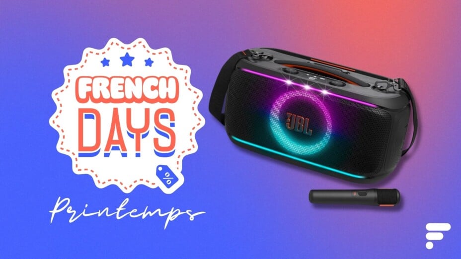 JBL PartyBox On-The-Go 2 : enceinte karaoké à moins de 300 € pendant les French Days