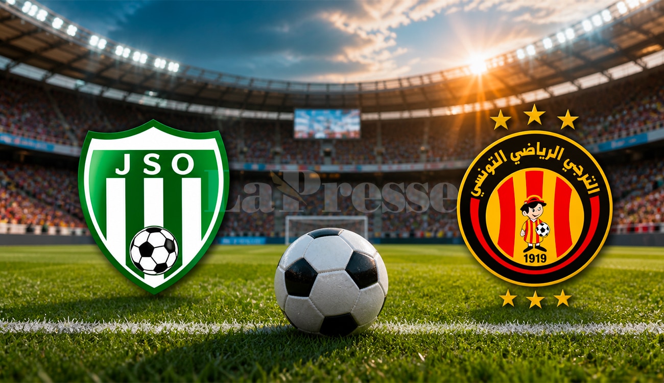 JS Omrane – Espérance de Tunis : 0-0 à la pause, expulsion d'Omrane à 10
