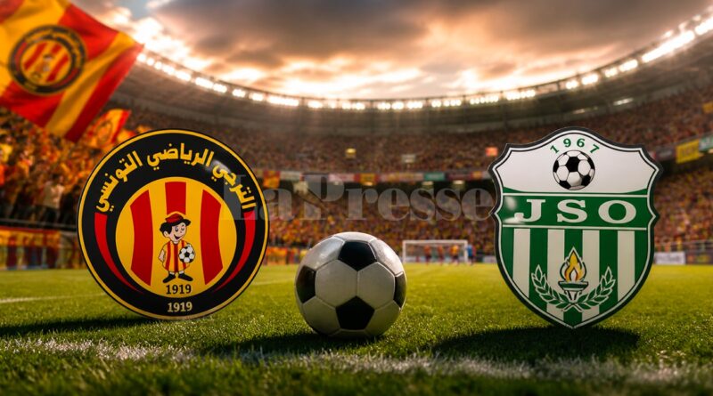JS Omrane – Espérance de Tunis : 0-0 à la pause, expulsion d'Omrane à 10