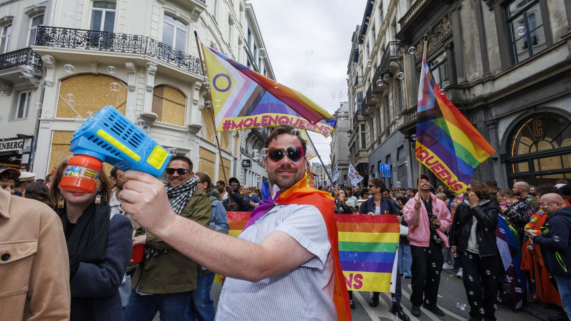 La 30e édition de la Pride attire 216.000 participants.