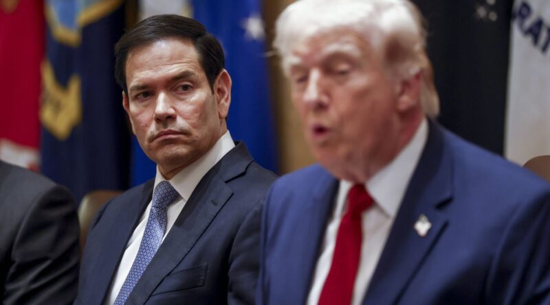 La Chine modifie le nom de Marco Rubio pour Donald Trump.