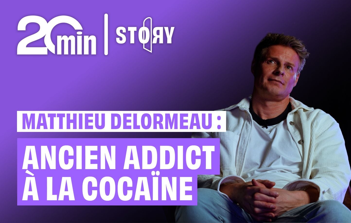 « La drogue, soit t’arrêtes, soit t’en meurs » : Matthieu Delormeau sur son addiction à la cocaïne