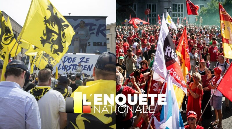La Flandre se dit à droite, la Wallonie à gauche : enquête 2026.