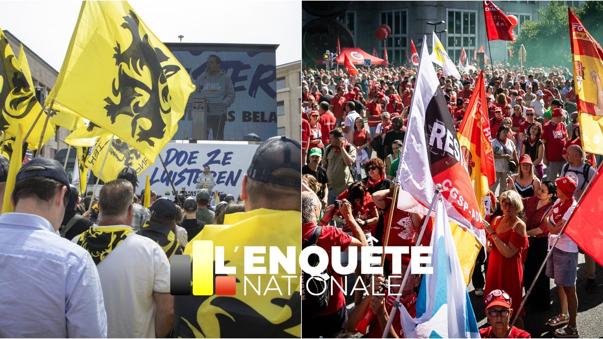 La Flandre se dit à droite, la Wallonie à gauche : enquête 2026.