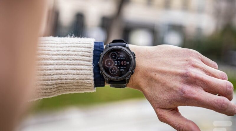 La Garmin Fenix 8 Solar disponible avec une remise de 250 €.