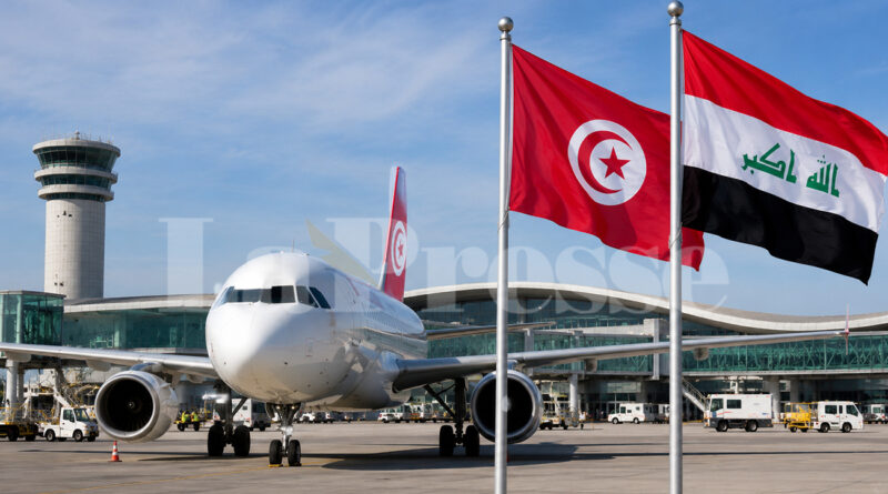 La liaison aérienne Tunisie-Irak reprend avec 120 passagers à bord.