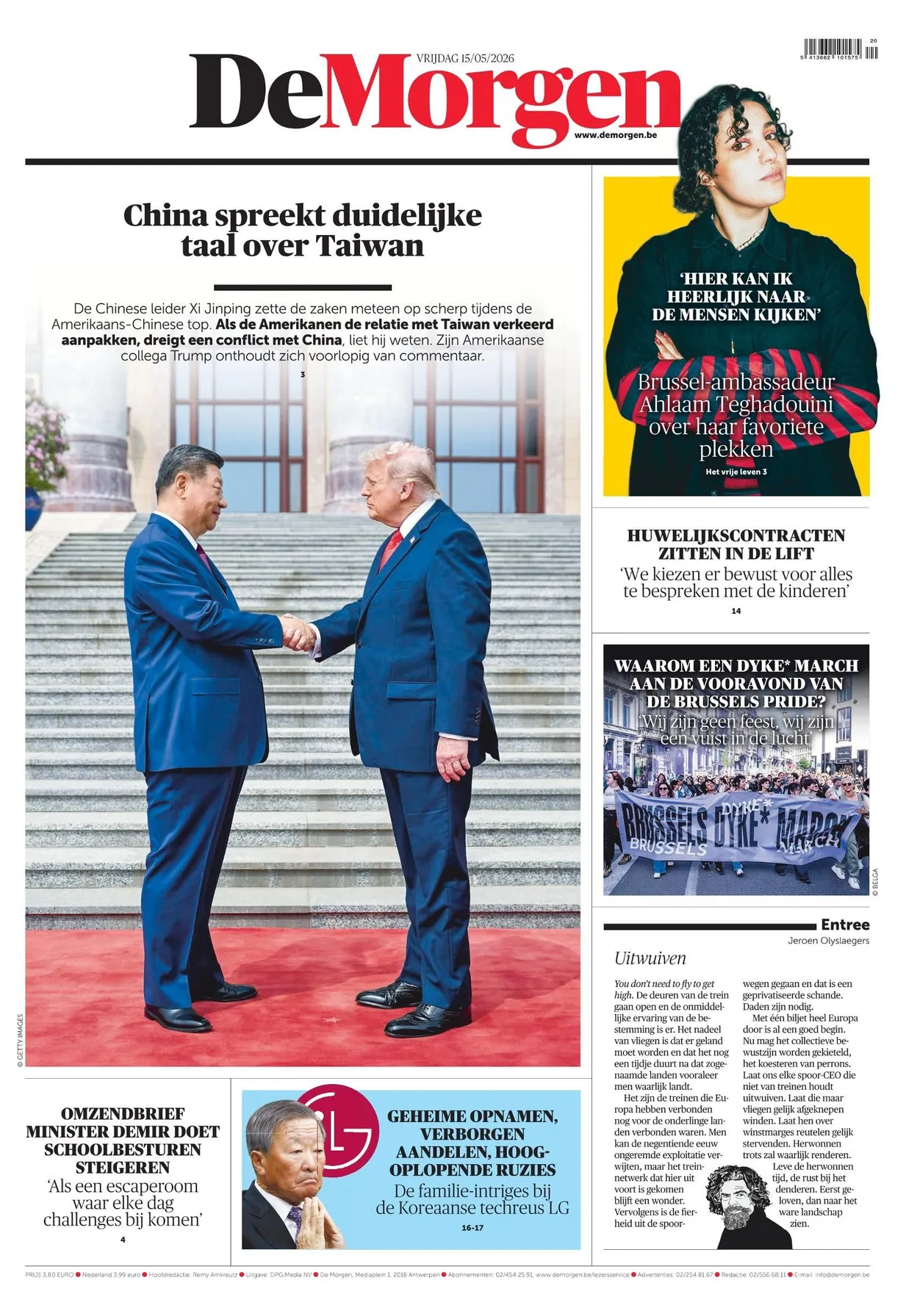 La revue de presse : Taïwan, art-washing, homophobie, et c'est vendredi