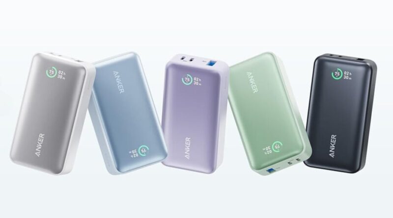 La saison des festivals arrive : batterie externe 10 000 mAh à -25 %