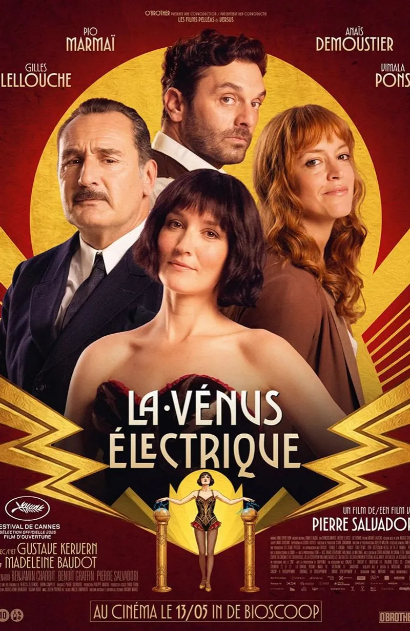 "La Vénus électrique" ouvre le Festival de Cannes avec Hugues Dayez.