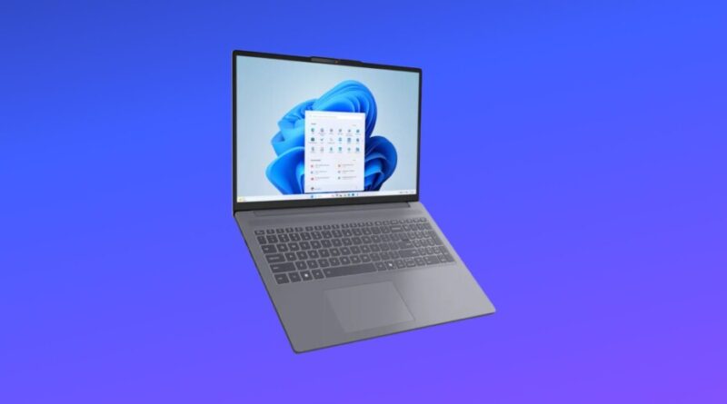 Le laptop Lenovo 16″ sous Ryzen 7 à moins de 600 €.